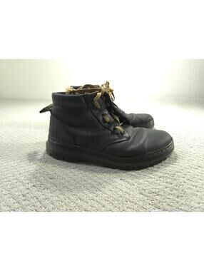 Dr. Martens Bonny Leather Boots Black Mens 9 Womens 10 Chukka Ankle